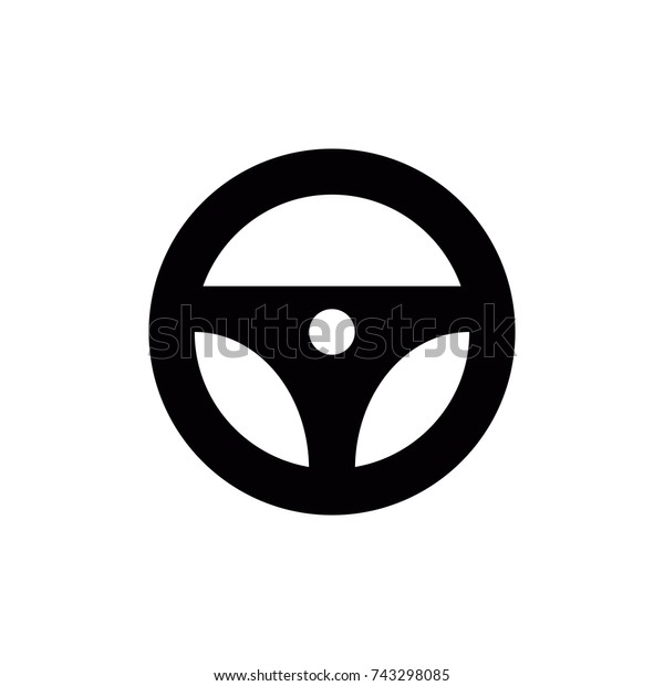steering icon, steering icon vector, in\
trendy flat style isolated on white background. steering icon\
image, steering icon\
illustration