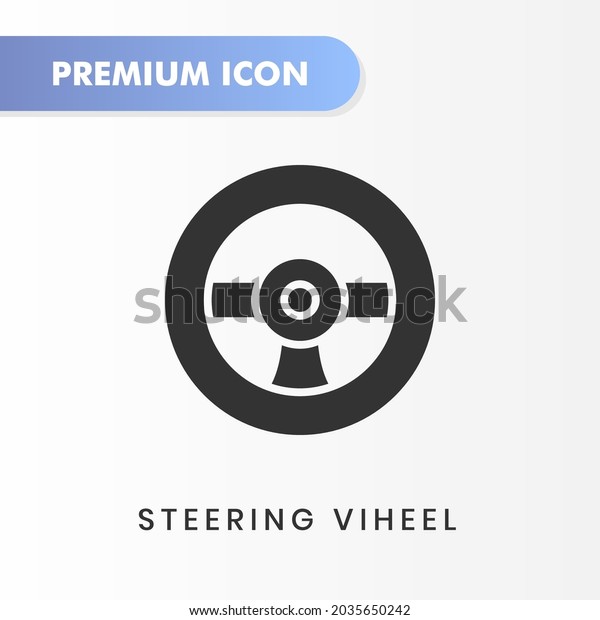 steering vehicle icon for your website\
design, logo, app, UI. Vector graphics illustration and editable\
stroke. steering vehicle icon glyph\
design.