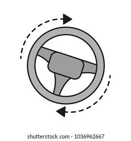 steering wheel car auto drive direction