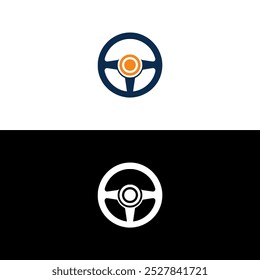 volante carro drive automotivo logotipo vetor ilustração modelo design