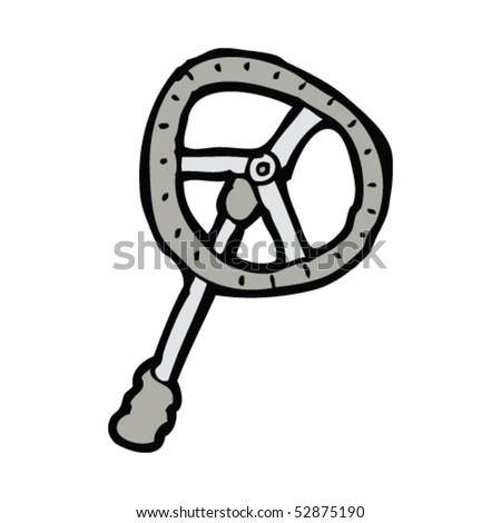 Steering Wheel Drawing Stock Vector (Royalty Free) 52875190 - Shutterstock