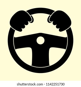 steering wheel icon