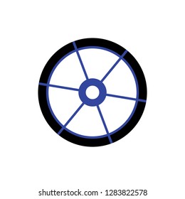 Steering wheel icon