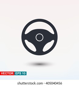 Steering Wheel Icon