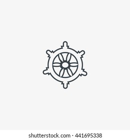 steering wheel. wheel. icon