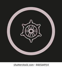 steering wheel. wheel. icon