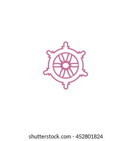 steering wheel. wheel. icon