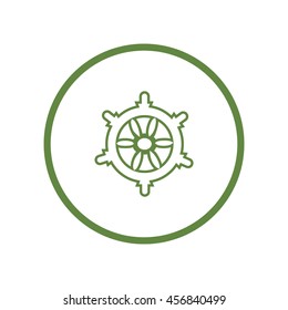 steering wheel. wheel. icon