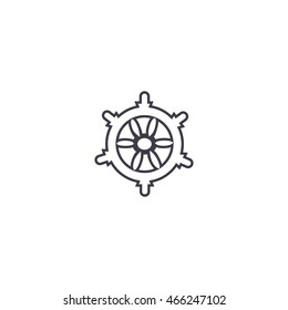 steering wheel. wheel. icon