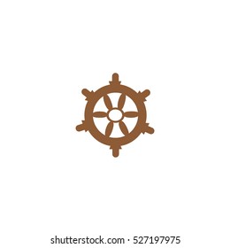 steering wheel. icon