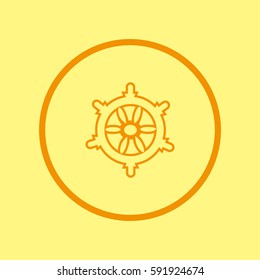 steering wheel. wheel. icon