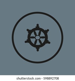 steering wheel. wheel. icon