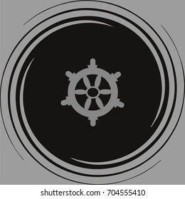 steering wheel. wheel. icon