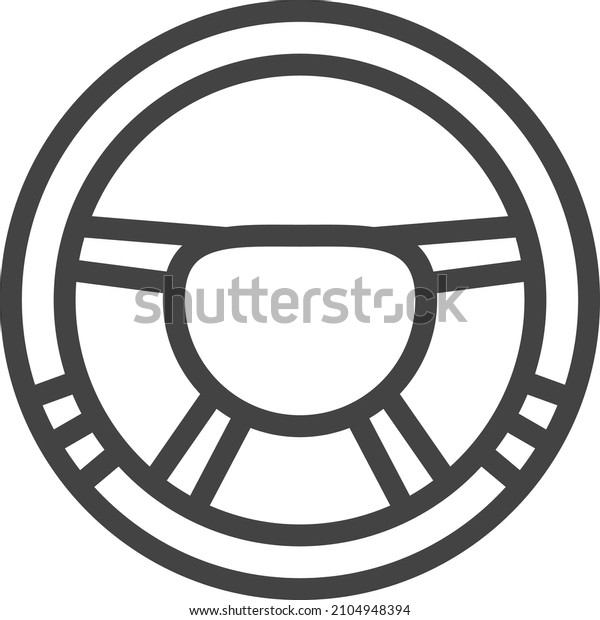 Steering wheel\
icon. Car driving symbol. Auto\
logo