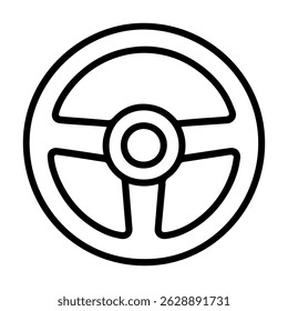 Steering wheel icon car on white background vector
Vector icon cars