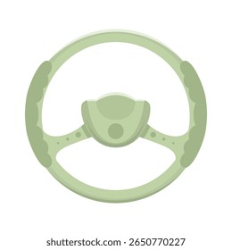 Ícone do volante. Ícone de vetor de volante de desenhos animados para web design