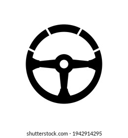 Vektorgrafik-Design des Lenkradkastens