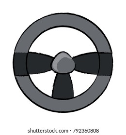steering wheel icon image