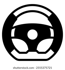 Steering Wheel icon for web, app, infographic, etc