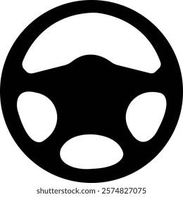 steering wheel icon.Car,automobile steering wheel or driving wheel flat icon for apps and websites.steering wheel icon or logo isolated sign symbol vector illustration,isolated on white background.