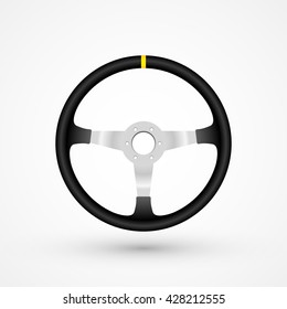 Steering wheel illustration