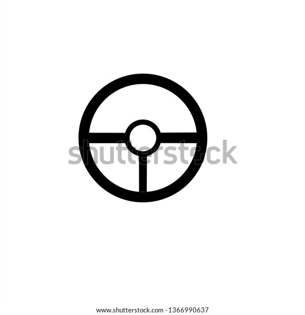 steering wheel\
line icon,vector best line\
icon.