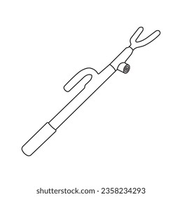 Steering wheel lock icon vector illustration symbol design