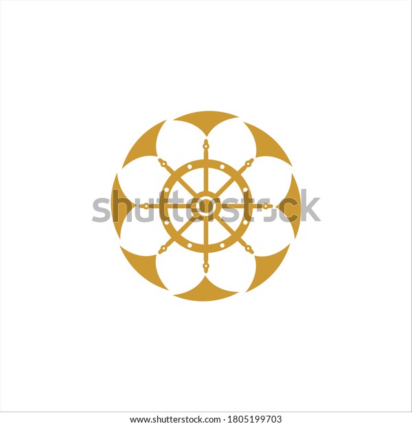 steering wheel logo design\
vector sign 