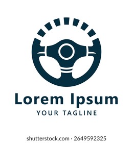 Ilustração do vetor do logotipo do volante