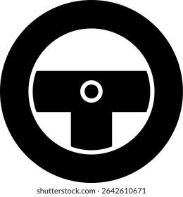 Steering Wheel New Icons Design Vector