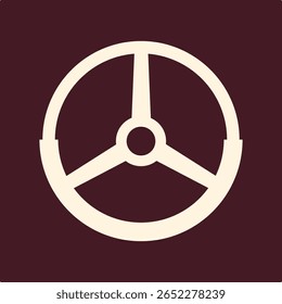 Steering wheel trendy useful important vector Illustration design likely colorful background.eps