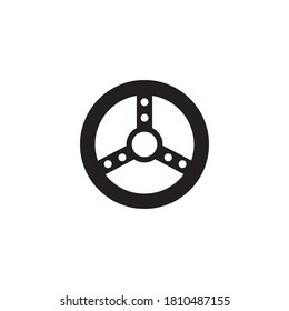 steering wheel vector design ilustration icon templat