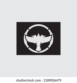 Vektorgrafik-Logo für das Lenkrad