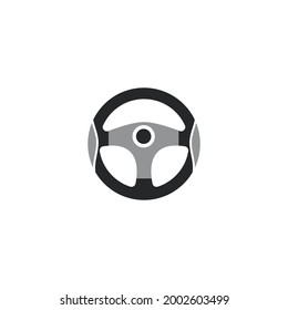 Steering Wheel vector image logo