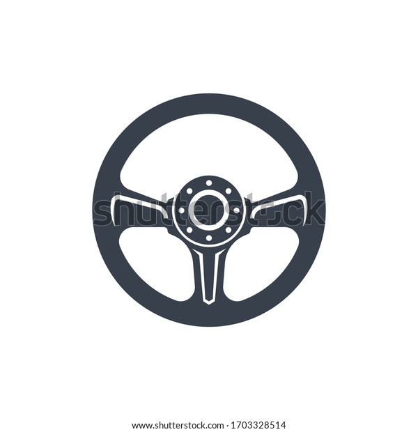 Steering Wheel vector image\
logo
