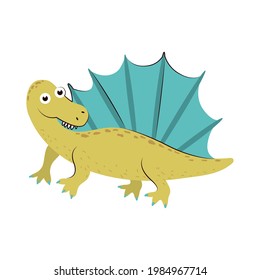 stegosaurus dinosaur cartoon isolated icon