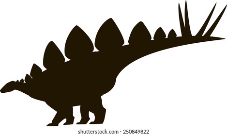 Stegosaurus Silhouette