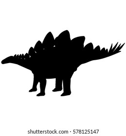 Stegosaurus Silhouette