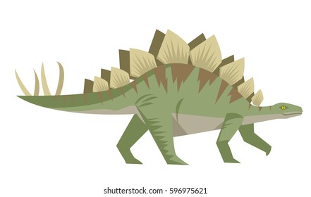 Stegosaurus Walking