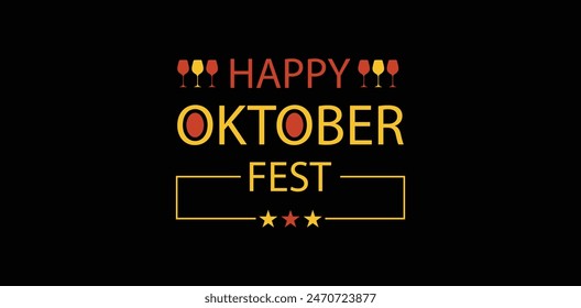 Stein and Style Festive Oktoberfest Text Design