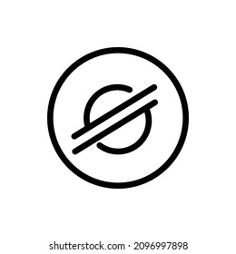 Stellar Coin Icon. Stellar Coin
