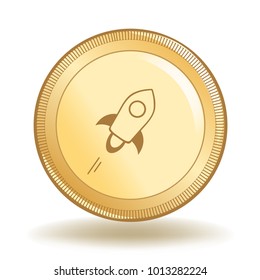 Stellar Gold Coin Cryptocurrency