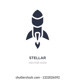 stellar icon on white background. Simple element illustration from Business and finance concept. stellar sign icon symbol design.