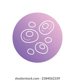 Stem Cells icon vector stock illustration