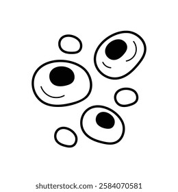 Stem Cells icon vector stock illustration