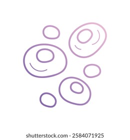 Stem Cells icon vector stock illustration