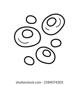 Stem Cells icon vector stock illustration