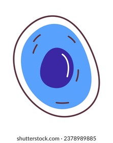 Stem Human Cell Vector Illustration
