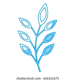 stem with leaves icon