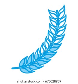 stem with leaves icon
